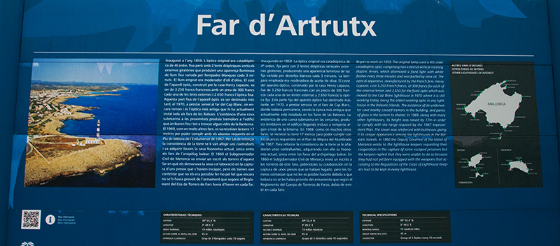 Cartell: Far d'Artrutx