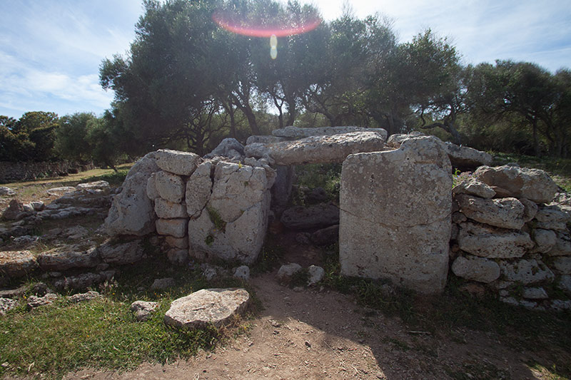 Cambra hipòstila i casa Talaiòtica