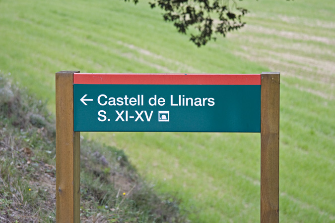 Cartell  Castell de Llinars 1de5