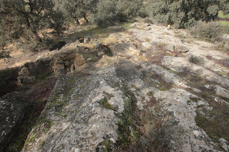 La necrópolis rupestre del Tossal de les Forques.