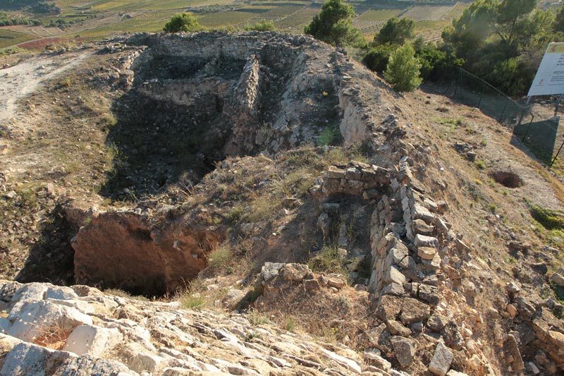 Poblat ibèric Coll del Moro. ( ilercavons ) .