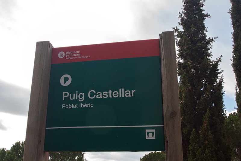 Cartell: Poblat ibèric del Puig Castellar