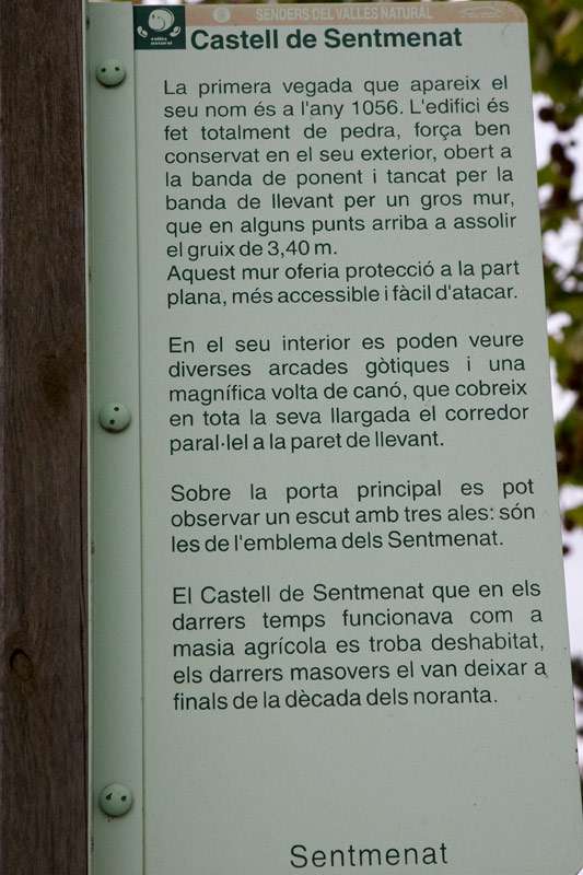 Retol: Castell de Sentmenat 1de4
