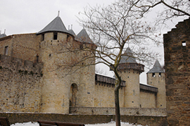 La Cite de Carcasonne. Muralles