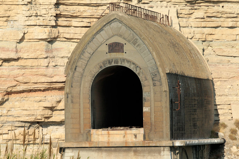 Boca del túnel de  Faió.