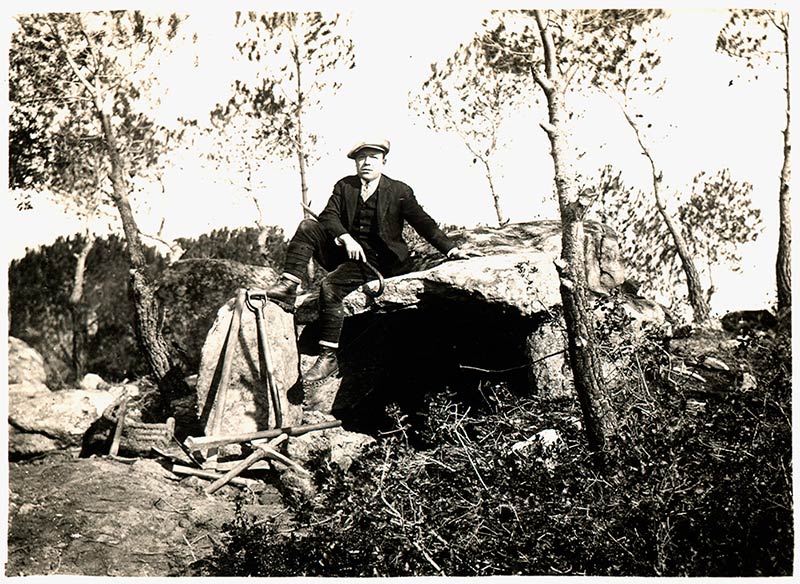 El dolmen  de Céllecs o de la Cabana del Moro