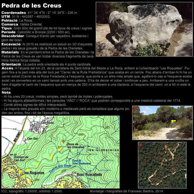 Pedra de les Creus 1/2