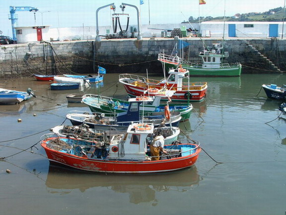 Port de pescadors de Luanco