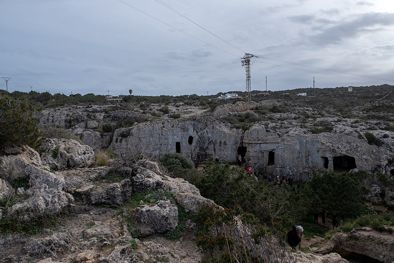 Panoràmica Necròpolis de Cala Morell