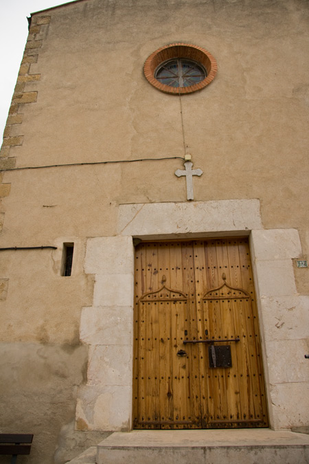 Façana de la Esglesia de Sant Cebrià de Mollet