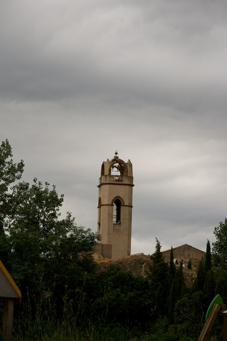 Campanar de la Esglesia de Sant Cebrià de Mollet