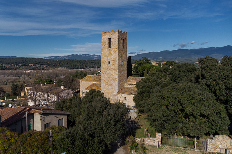 Esglèsia de Sant Agnès de Malanyanes.