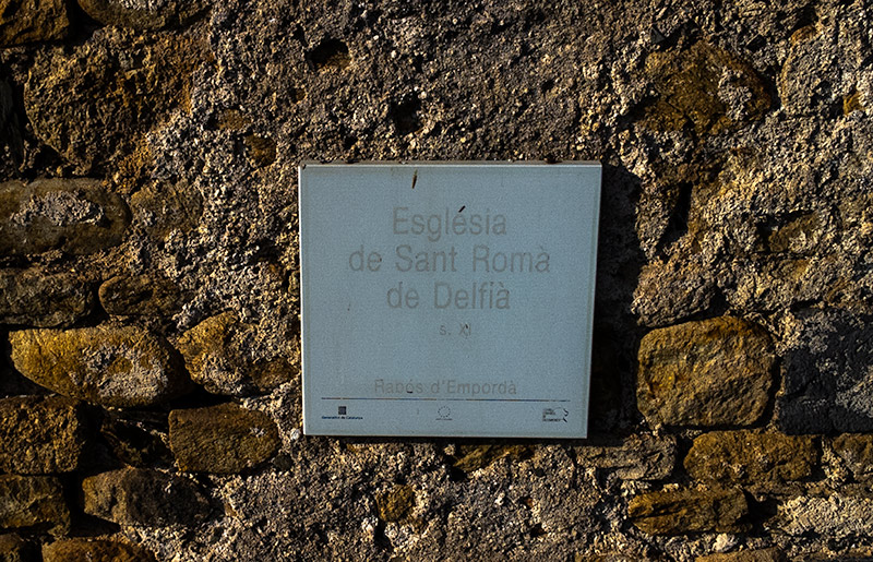 Cartell: Església de Sant Romà de Delfià