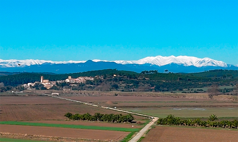Les muntanyes nevades i Colomers