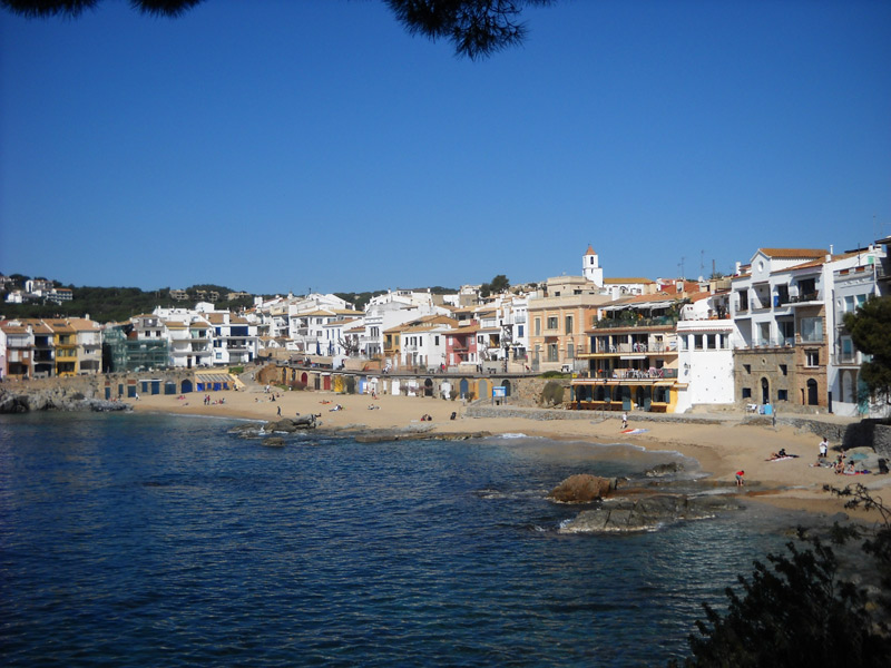 Platge de la costa braba