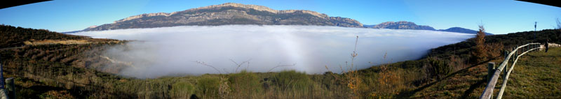 Boira a la Vall d'Àger