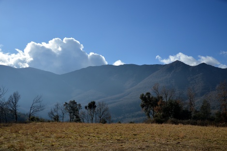 Montseny vist des de Viladrau