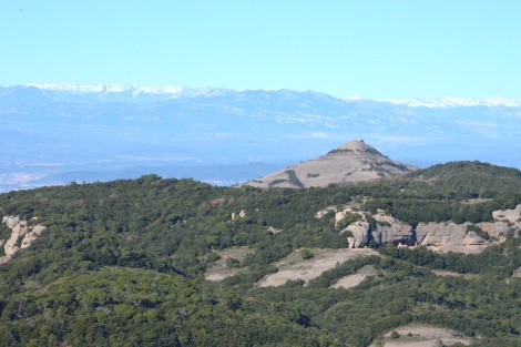 Vistes des de la Mola. Pre-Pirineu i Pirineu