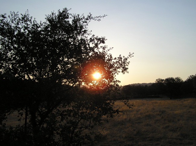 Amanecer en extremadura