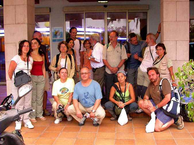 Miembros asistentes a la Campaña liquenológica de la SEL