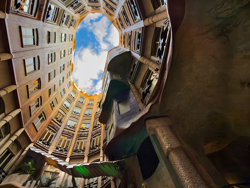 Passejant per "La Pedrera", casa Millà.
