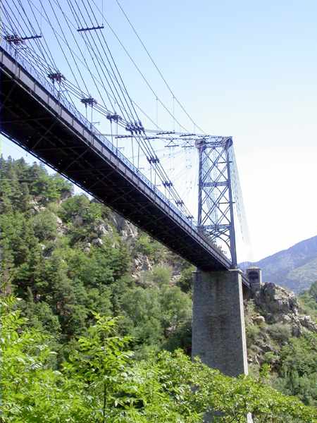 Pont Gisclard, Petit train jaune