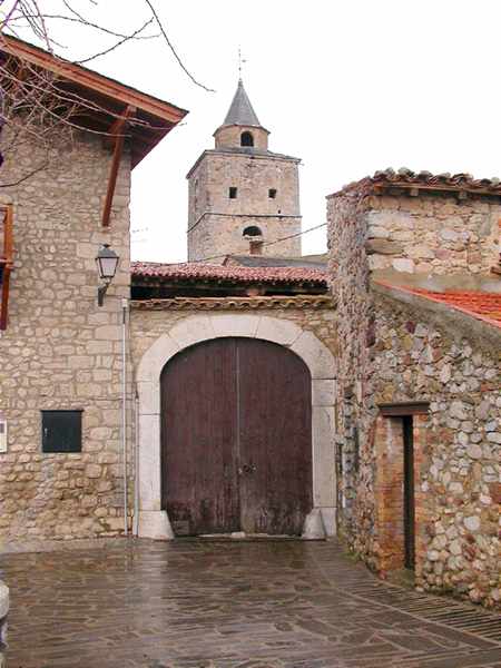 Porta cerdana en arc