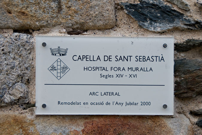 Cartell: Capella de Sant Sebastià