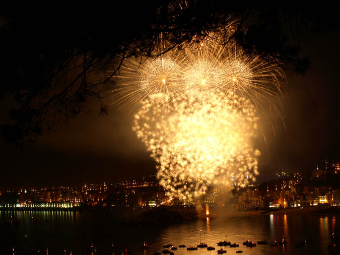 Espectacle de focs artificials Blanes 3