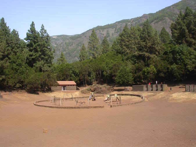Area recreativa de la Caldera, Aguamansa