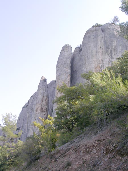 Falaise de Lioux, Lioux, Vaucluse, France