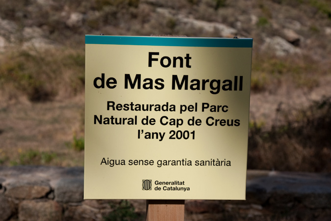 Cartell: Font de Mas Margall 1de2