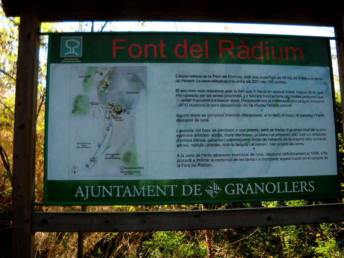 Font del Radium 1 de 2