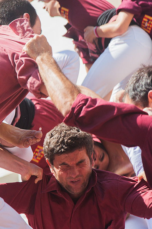 Festa Major 2015. Castellers