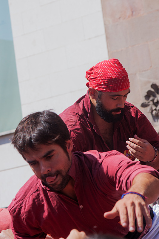 Festa Major 2015. Castellers