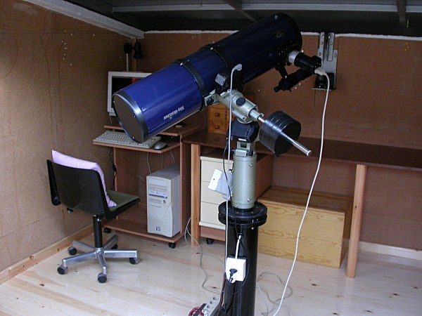 Interior de mi observatorio