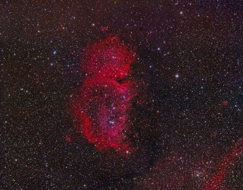 Nebulosa i cúmul obert d'estels IC1848