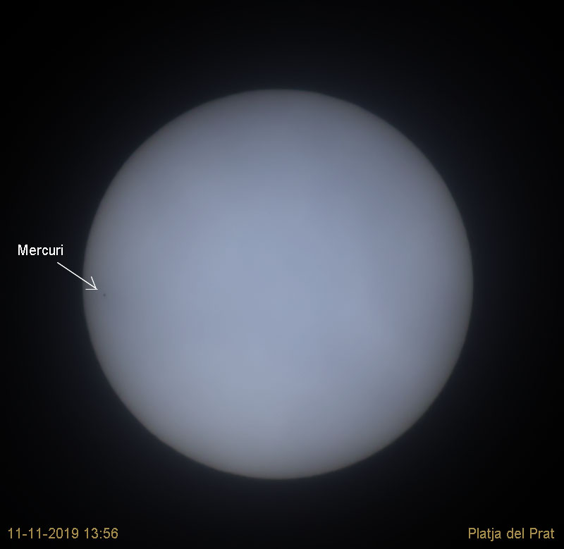 Trànsit de Mercuri davant del Sol