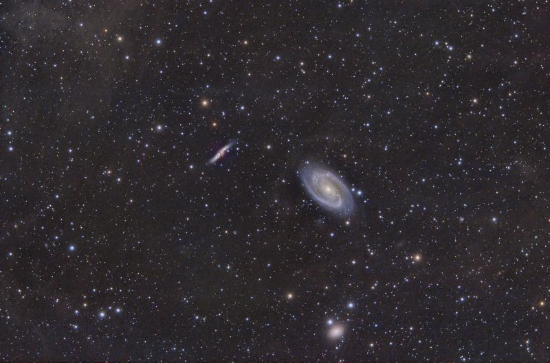 Galàxies M81 (NGC3031) i M82 (NGC3034)
