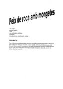 Peix de roca amb mongetes