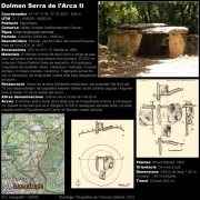 Dolmen de la Serra de l'Arca II 1/2