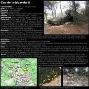 Cau de la Mostela II 1/2