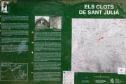 Cartell: Els clots de Sant Julià 1de8