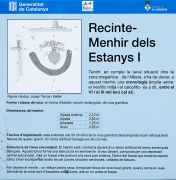 Cartell: Menhir del Estanys I