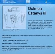 Cartell: Dolmen Estanys III