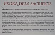 Cartell  Pedra dels Sacrificis 1de3