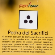 Cartell: Pedra del Sacrifici