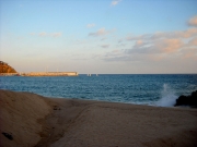 La Platge,i el passeig de Blanes