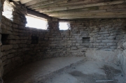 Interior de l'observatori, protecció coberta.