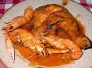 Pollastre amb escamarlans 2